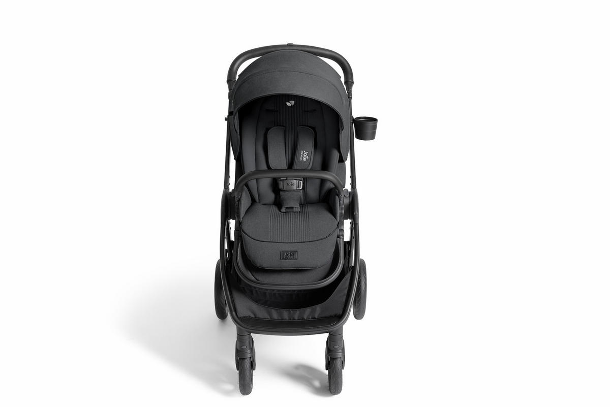 KOMBIKINDERWAGEN  Finiti 2in1  Ebony  - Dunkelgrau/Schwarz, Basics, Textil/Metall (60/109/87cm) - JOIE SIGNATURE
