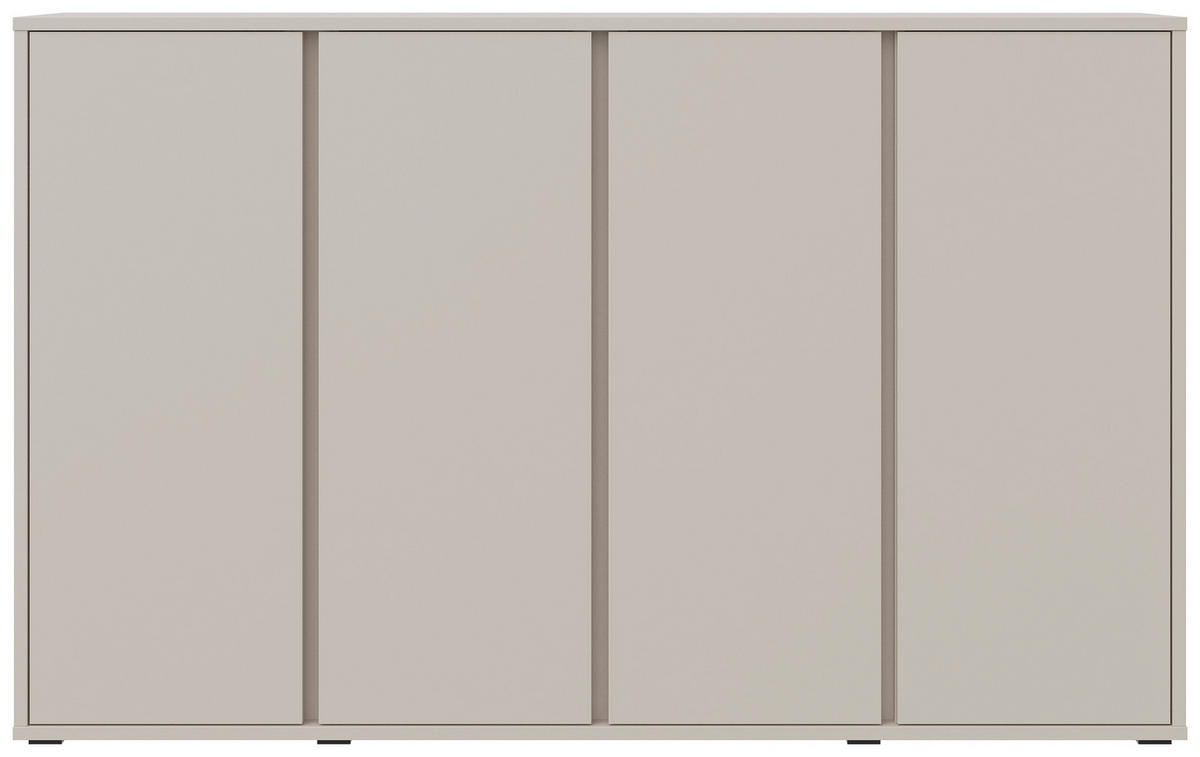 SCHUHSCHRANK Kaschmir  - Kaschmir/Anthrazit, KONVENTIONELL, Holzwerkstoff/Kunststoff (192,7/120/34cm) - Xora