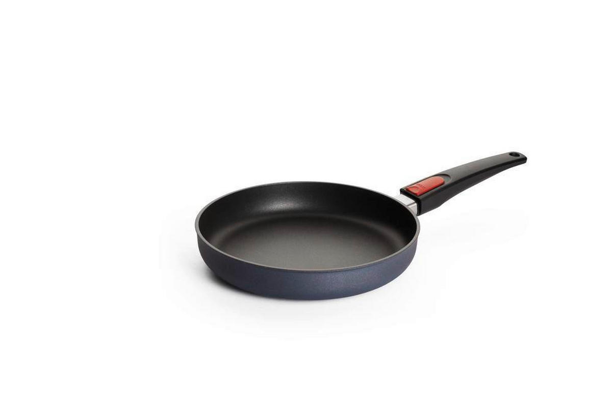 PÁNEV NA SMAŽENÍ  nepřilnavý povrch PTFE  24 cm  - antracitová, Basics, kov (24cm) - WOLL