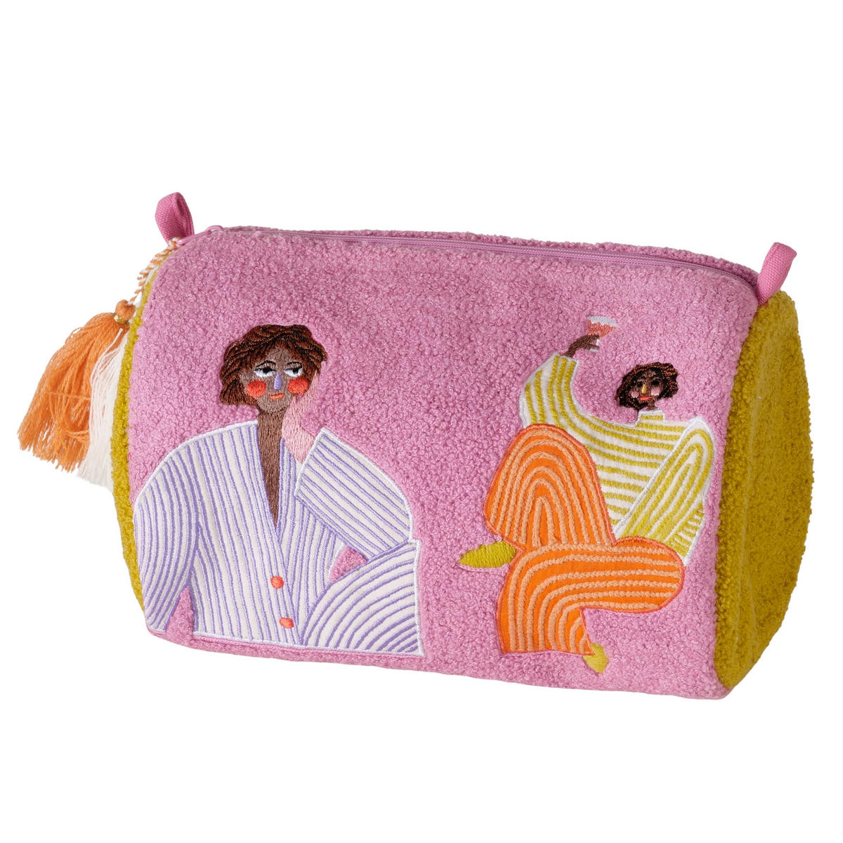 KOZMETIKAI TÁSKA - pink/többszínű, Basics, műanyag (23/13/18cm)