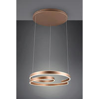 ZÁVĚSNÉ LED SVÍTIDLO, 65/150 cm  - hnědá, Basics, kov (65/150cm)