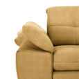 ECKSOFA in Webstoff Honig  265/180 cm  - Schwarz/Honig, Design, Textil/Metall (265/180cm) - Carryhome