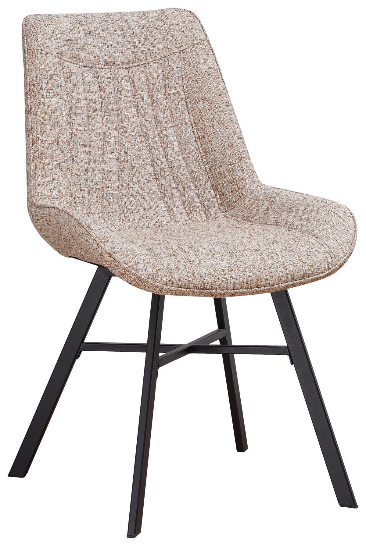 SADA STOLIČIEK 2 kus - čierna/biela, Design, textil (53/87/63cm) - MID.YOU