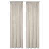 FERTIGVORHANG  halbtransparent   140/160 cm 2 Stück  - Taupe, Basics, Textil (140/160cm)