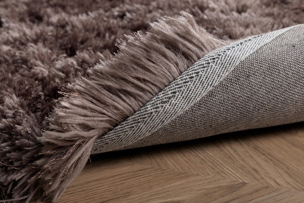 HOCHFLORTEPPICH 200/300 cm Braun  - Braun, LIFESTYLE, Textil (200/300cm) - P & B