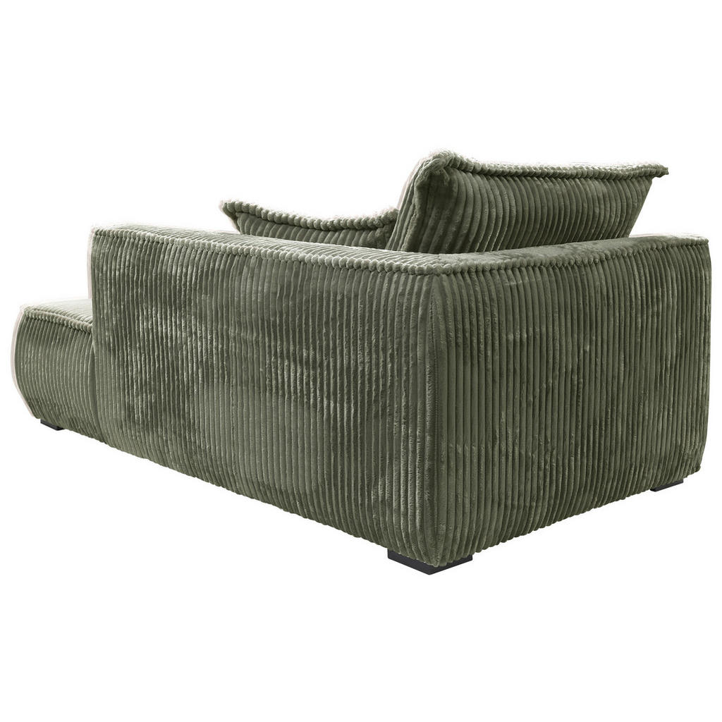Thumbnail - Mid.you Récamiere, Grün, Textil, Kiefer, 207x75x121 cm, Made in EU, Wohnzimmer, Sofas & Couches, Sofas, Recamieren