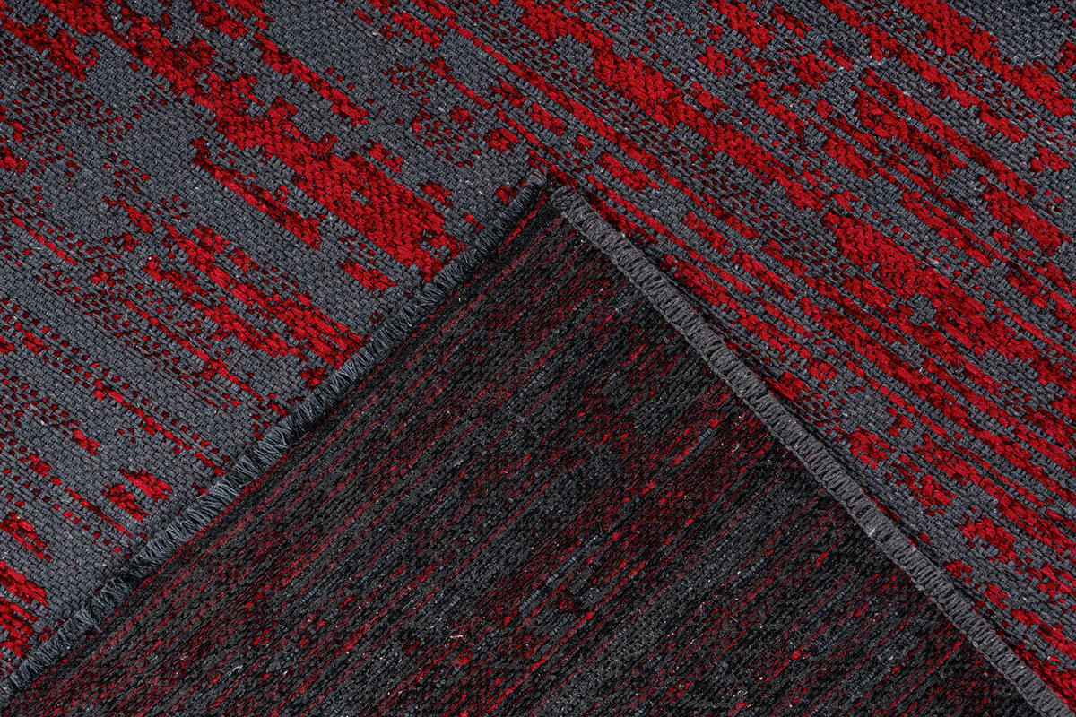FLATVÄVD MATTA 120/170 cm Kalea  - röd, Basics, textil (120/170cm) - Kayoom