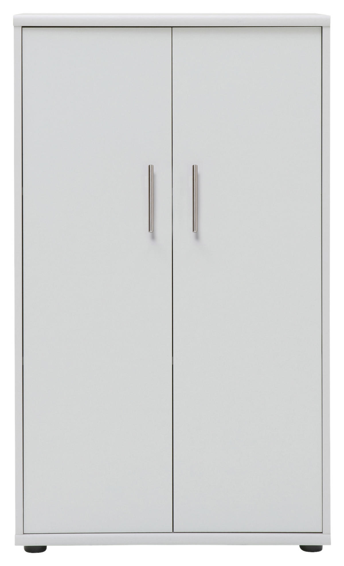 AKTENSCHRANK Hellgrau  - Hellgrau, Basics, Holzwerkstoff (65,1/110,9/34,5cm) - MID.YOU