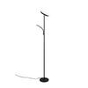 PODNA LED LAMPA - crna, Osnovno, metal (25/178cm)