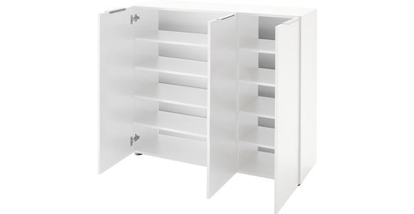 GARDEROBE 3-teilig in 175/190/39 cm - Eichefarben/Weiß, Design, Holzwerkstoff (175/190/39cm) - Carryhome