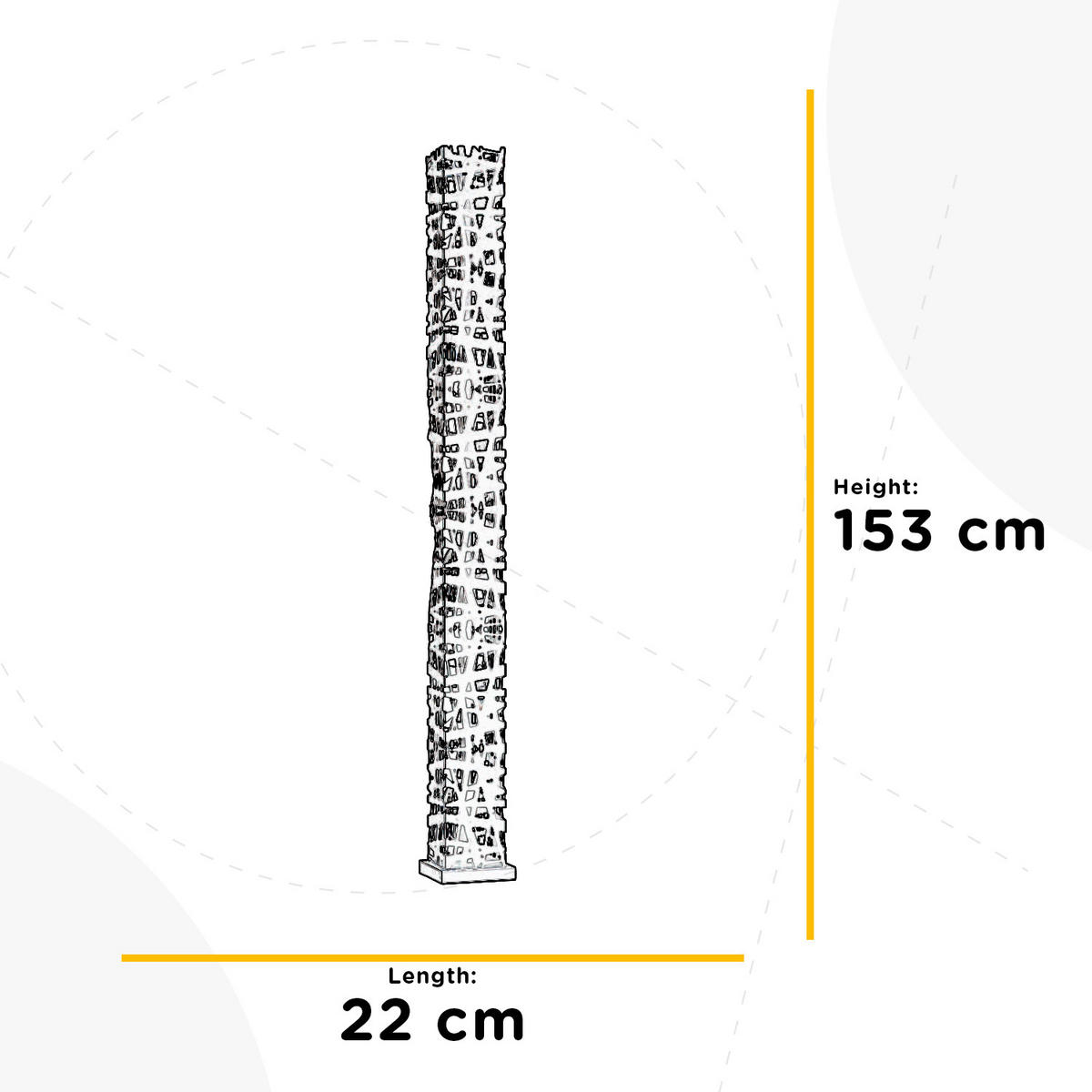 STEHLEUCHTE 22/153 cm    - Brombeere/Schwarz, Design, Metall (22/153cm)