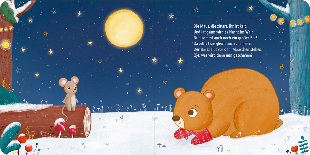 KINDERBUCH Weihnachten mit Eichhörnchen  - Multicolor, Basics, Papier (16/16/1,2cm)