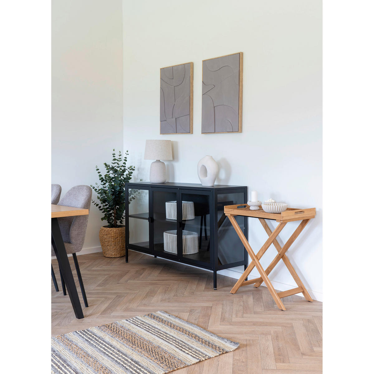 KLAPPTISCH 40/60/70 cm Echtholz  Holz rechteckig Braun  - Braun, MODERN, Holz (40/60/70cm) - Gardenson
