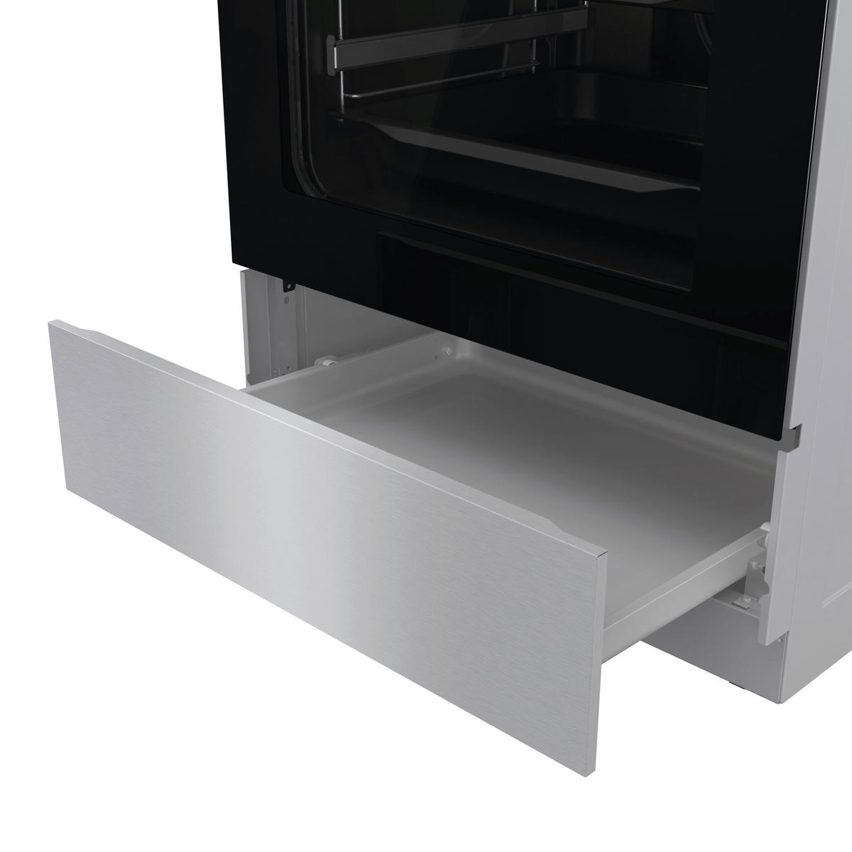 HERDSET GEIT6C60XPG  - Edelstahlfarben, MODERN, Glas/Kunststoff (60/85/60cm) - Gorenje