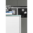 EINBAUKÜCHE   - Weiß/Grau, Design, Holzwerkstoff - Dieter Knoll