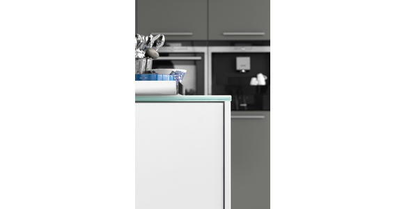 EINBAUKÜCHE - Weiß/Grau, Design, Holzwerkstoff - Dieter Knoll
