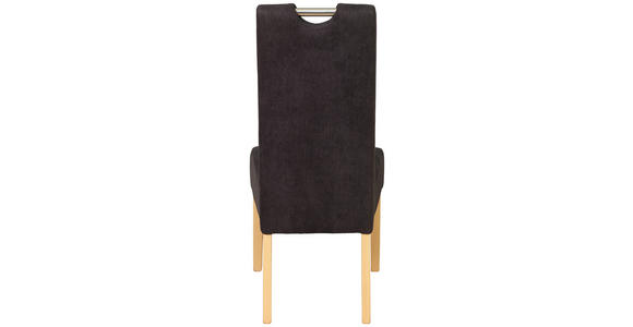 STUHL in Holz, Metall, Textil Buchefarben, Dunkelbraun - Dunkelbraun/Buchefarben, Natur, Holz/Textil (47/103/60cm) - Cantus