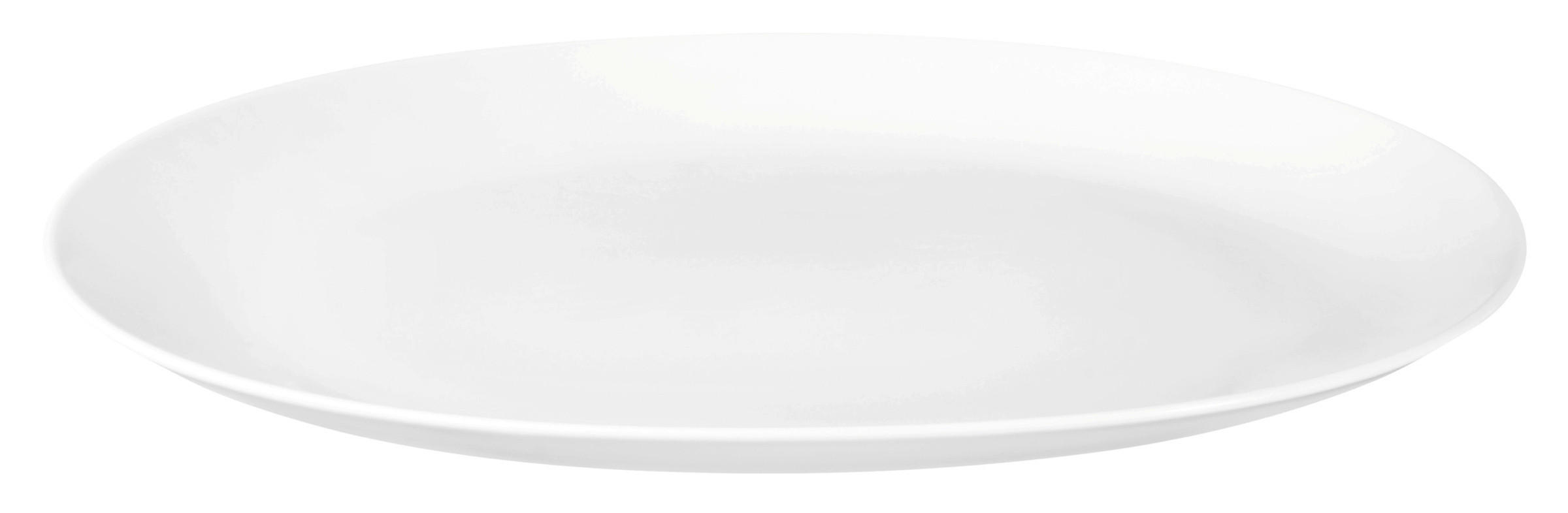 SERVÍROVACÍ PODNOS porcelán keramika 35/24 cm - bílá, Design, keramika (35/24cm) - Seltmann Weiden