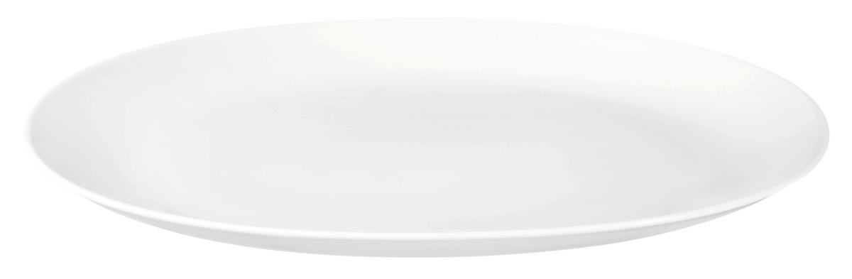 SERVÍROVACÍ PODNOS porcelán keramika 35/24 cm - bílá, Design, keramika (35/24cm) - Seltmann Weiden