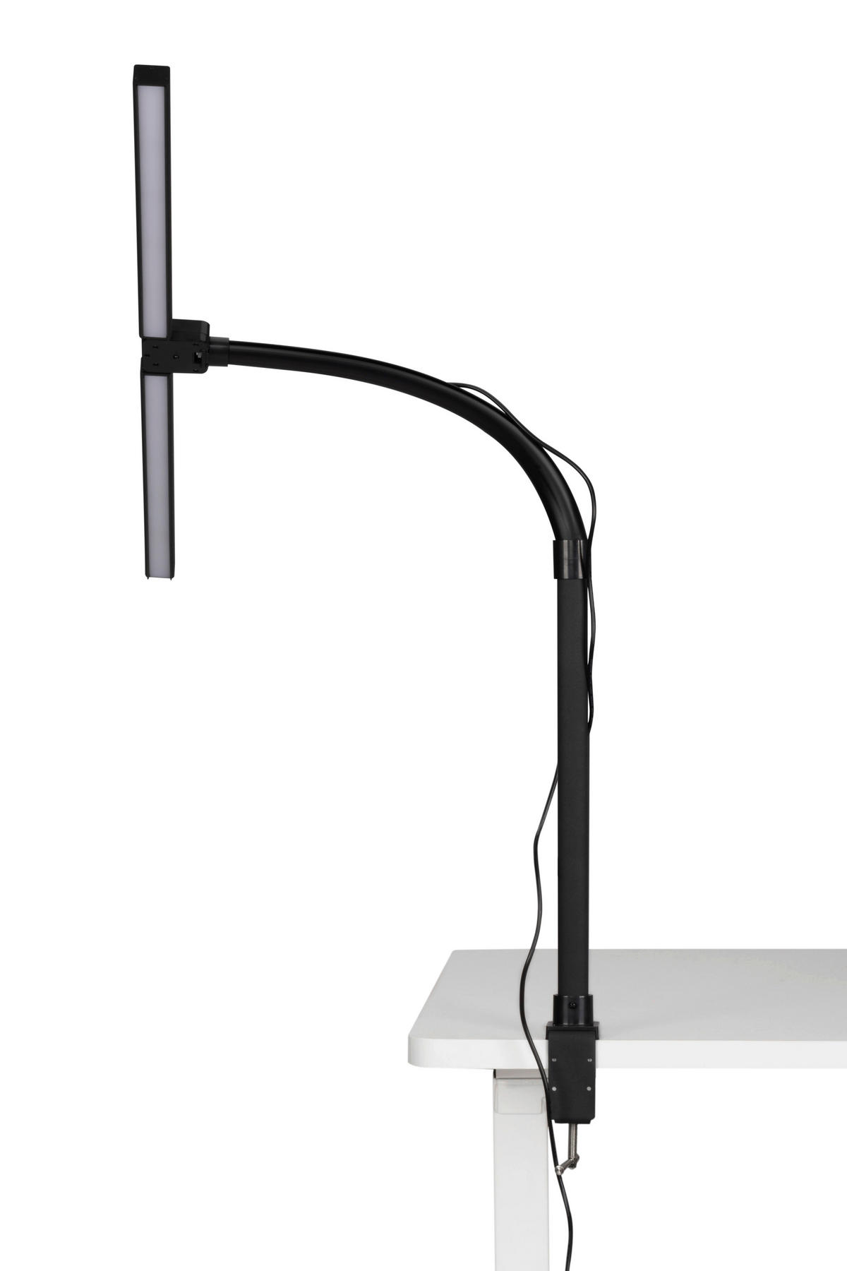 LED CSIPTETŐS LÁMPA - fekete, Basics, műanyag/fém (80/35/71,5cm) - Novel
