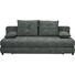 SCHLAFSOFA in Textil Grau - Schwarz/Grau, Design, Kunststoff/Textil (208/73-90/102cm) - Hom`in SCHLAFSOFA in Textil Grau - Schwarz/Grau, Design, Kunststoff/Textil (208/73-90/102cm) - Hom`in