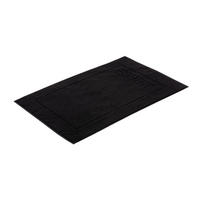 BADTEPPICH Schwarz 090/60 cm  - Schwarz, KONVENTIONELL, Textil (090/60cm) - Vossen