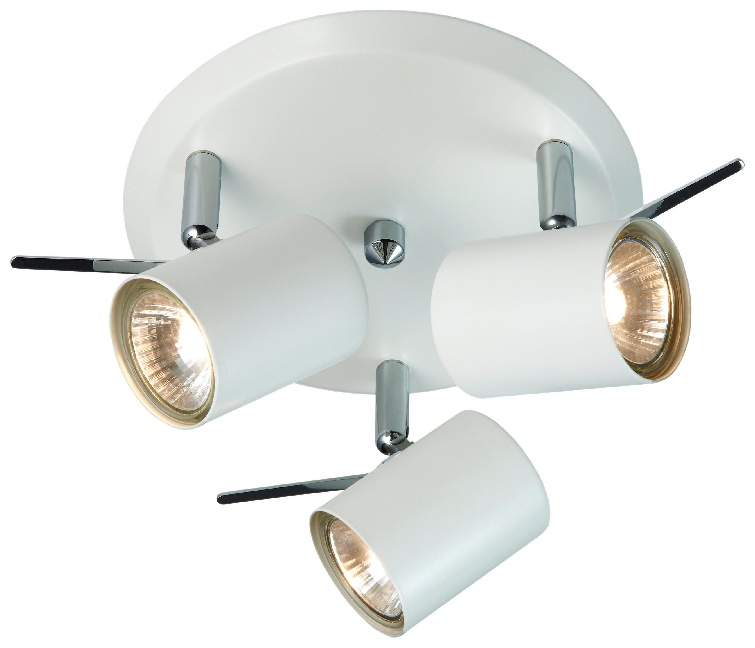 Markslöjd Led-Strahler Hyssna Weiß 25x14x25 cm