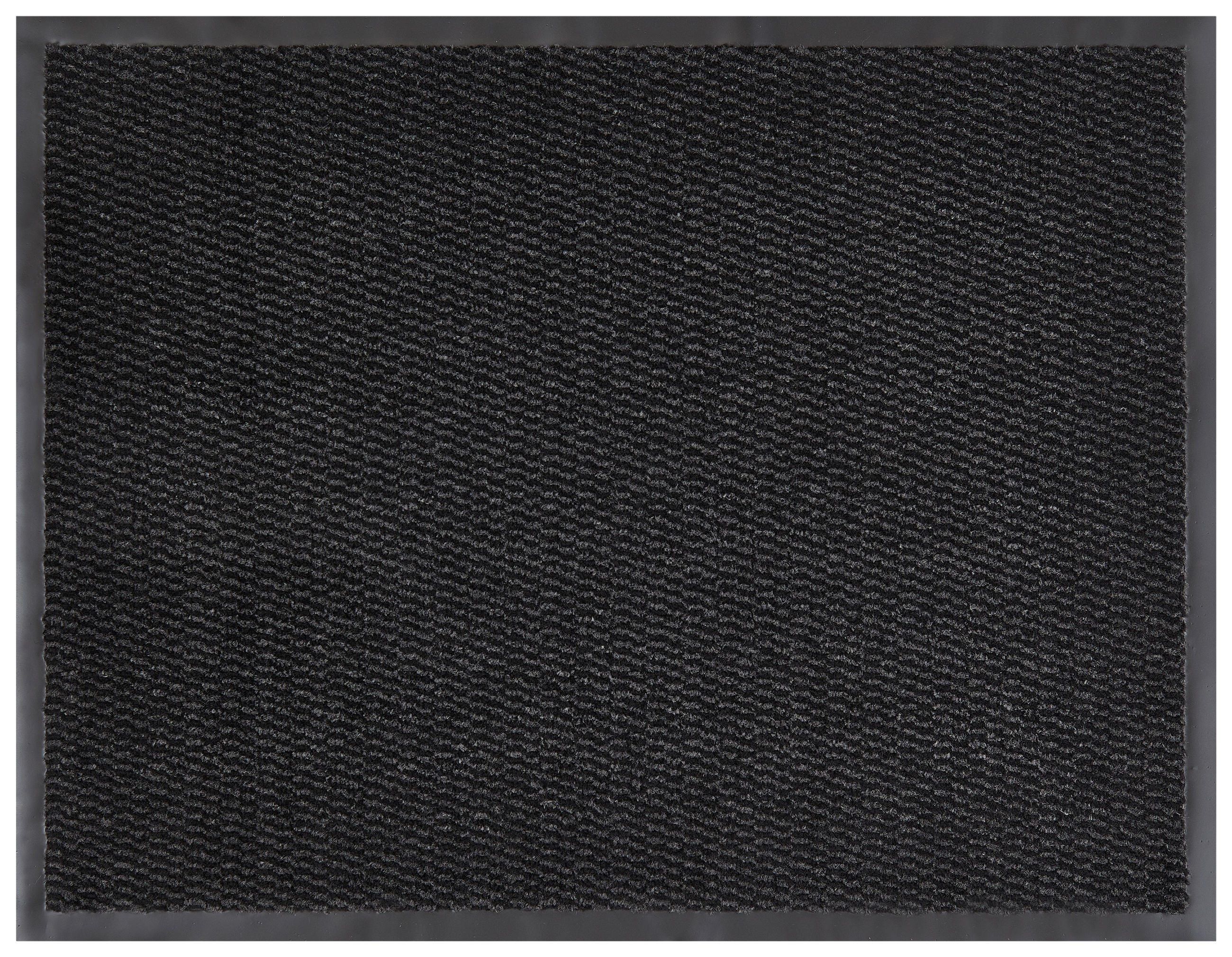 FUßMATTE  60/80 cm  Anthrazit  - Anthrazit, Basics, Kunststoff (60/80cm) - Esposa