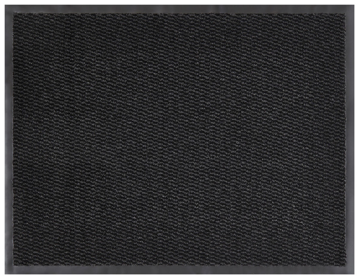 FUßMATTE  60/80 cm  Anthrazit  - Anthrazit, Basics, Kunststoff (60/80cm) - Esposa