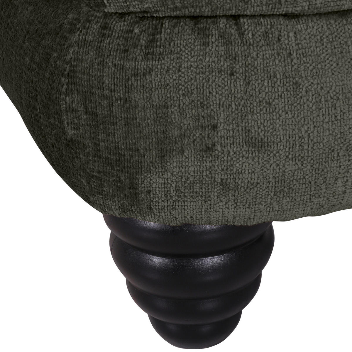 XXL-SESSEL in Chenille Anthrazit  - Anthrazit/Schwarz, Design, Holz/Textil (127/106/149cm) - Landscape