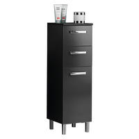 UNTERSCHRANK 30/100,5/33 cm   - Anthrazit/Silberfarben, KONVENTIONELL, Holzwerkstoff/Metall (30/100,5/33cm) - Carryhome