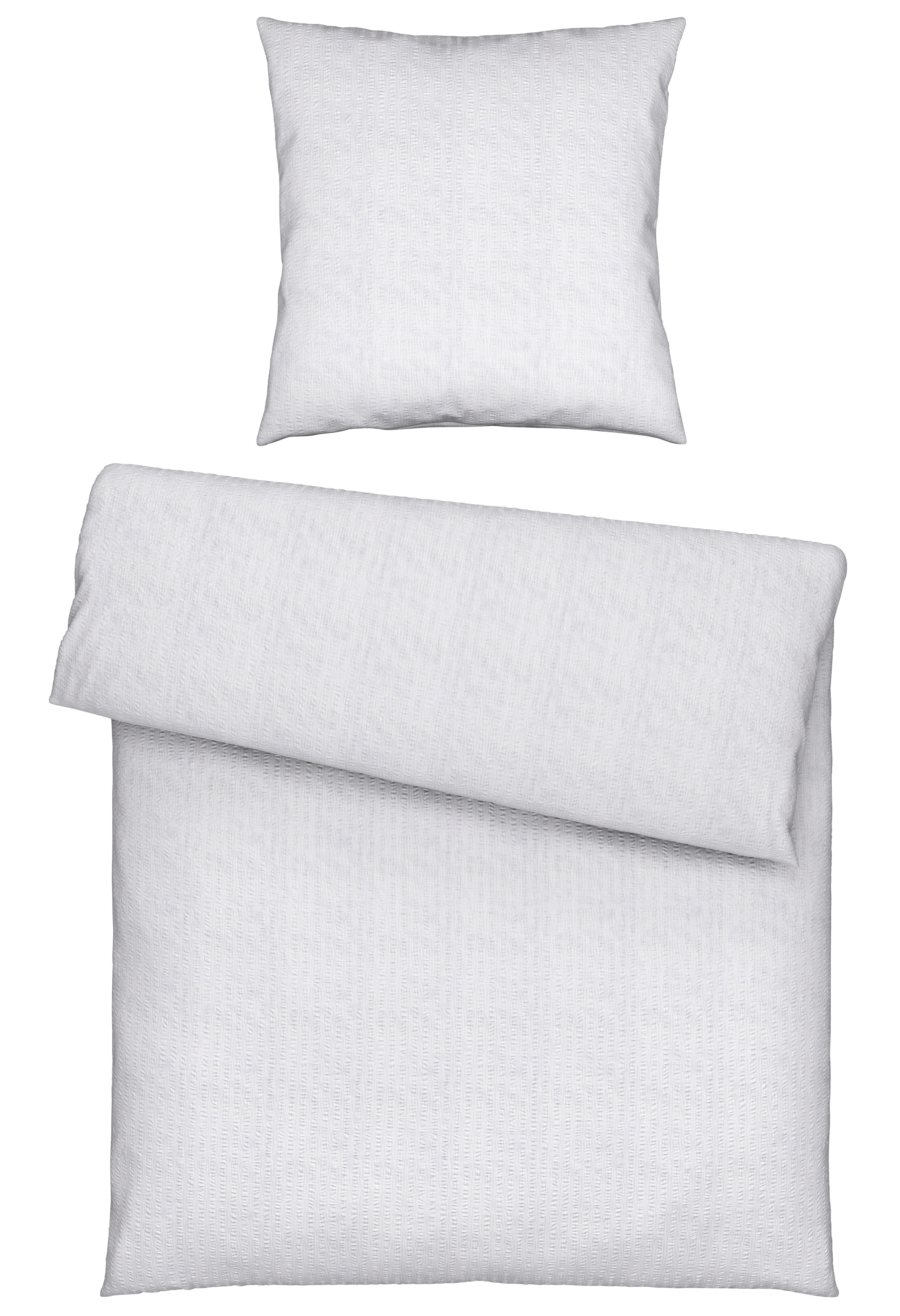 POSTELJINA 140/200 cm  BINAU  - bijela, Basics, tekstil (140/200cm) - Esposa