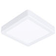 LED-DECKENLEUCHTE 16/16/2,8 cm   - Weiß, Basics, Kunststoff/Metall (16/16/2,8cm) - Novel