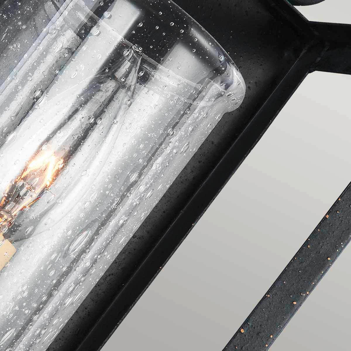 WANDLEUCHTE - Dunkelgrau, Konventionell, Metall (17.9/36.7/14.4cm) - Elstead Lighting