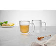 KAFFEEGLAS - Klar, KONVENTIONELL, Glas (8/10,4cm) - Novel