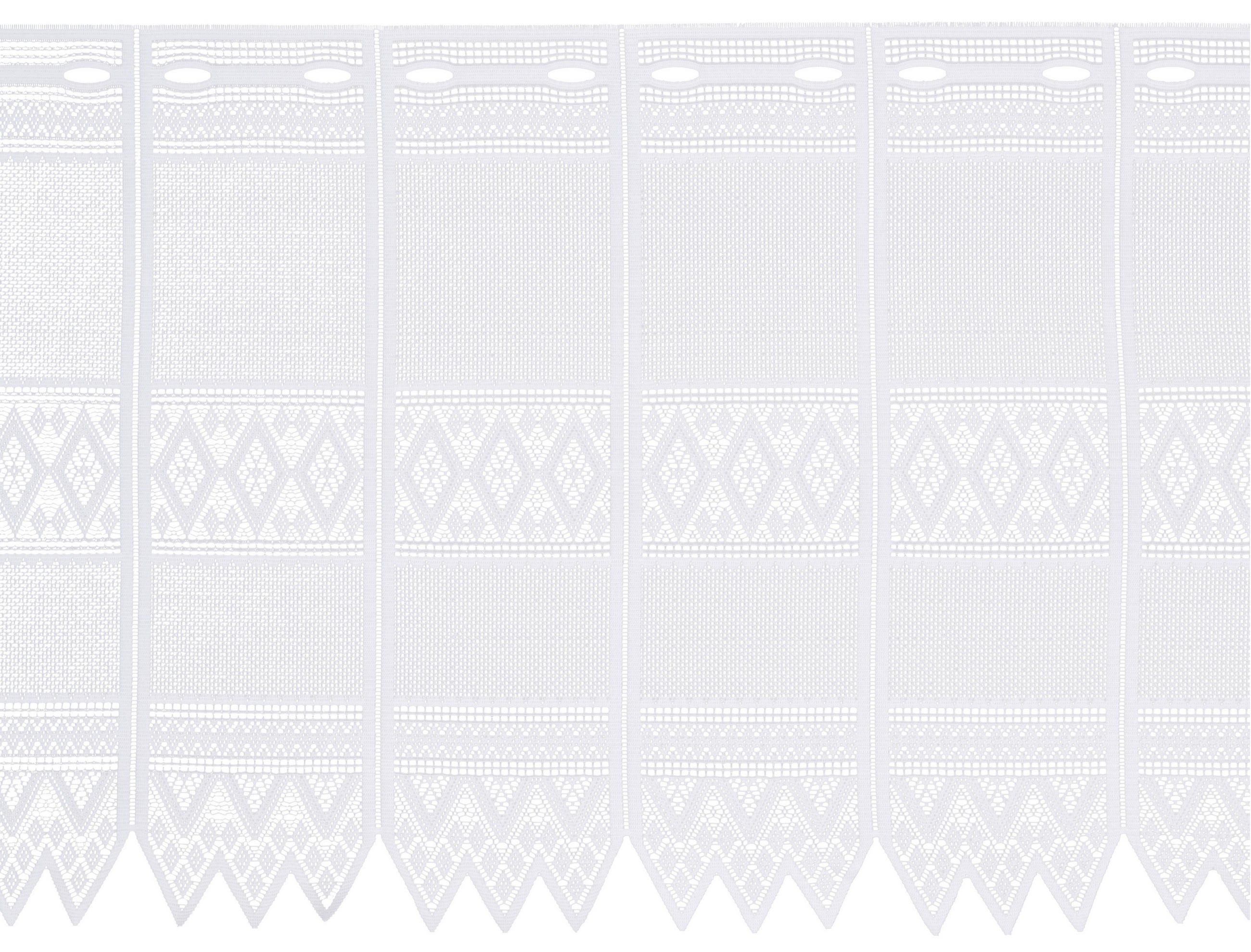 KURZGARDINE   - Weiß, Basics, Textil (45cm) - Esposa