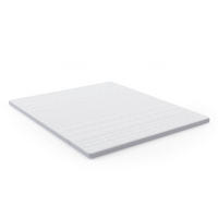 TOPPER 140/200 cm Höhe ca. 5 cm  - Weiß, MODERN, Textil (140/200cm) - Livetastic