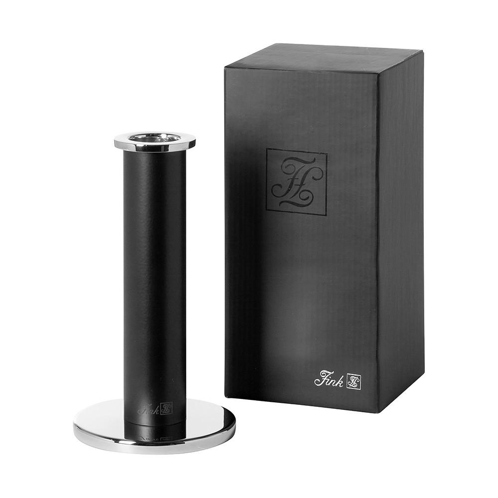 STABKERZENHALTER - Schwarz, Basics, Metall (10/18cm) - Fink