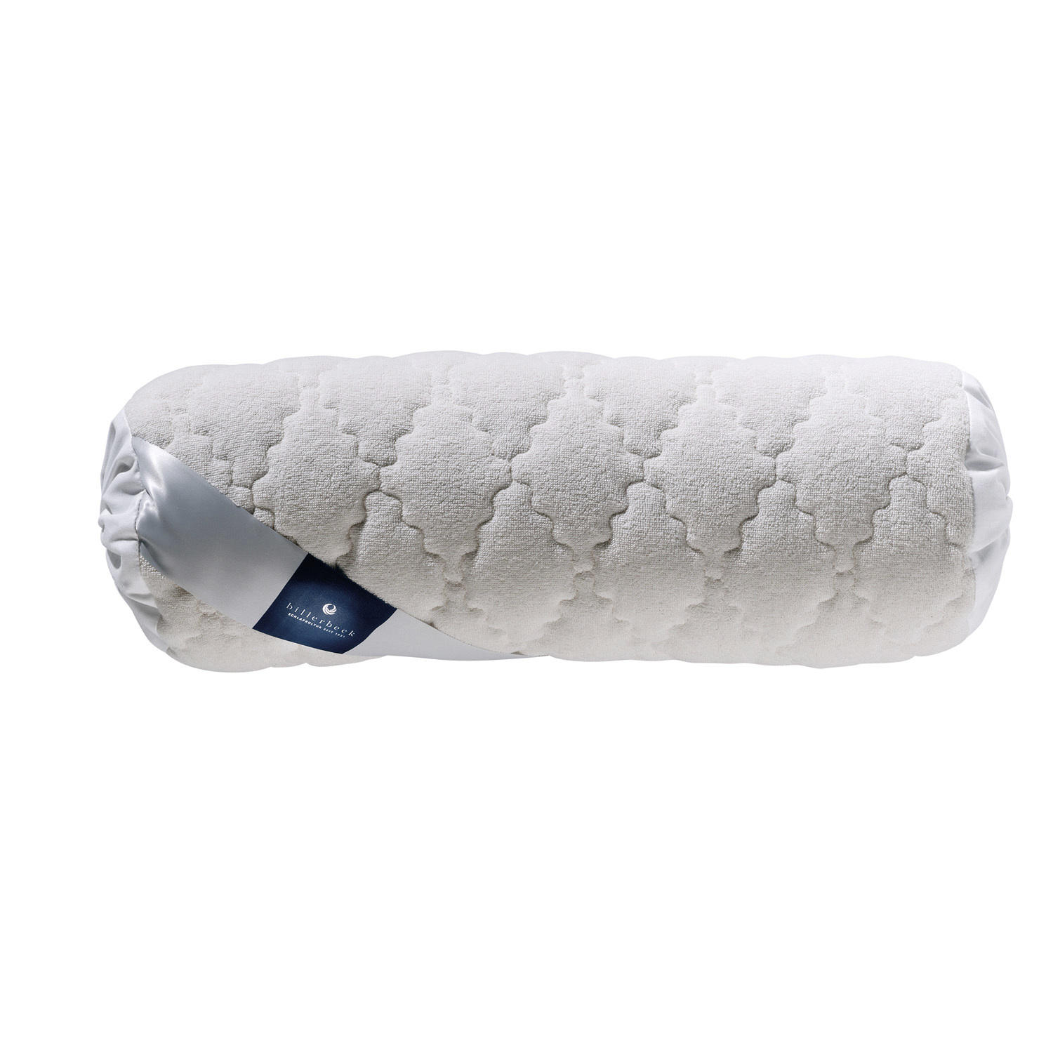 NACKENROLLE E20 BRISTOL  40/15 cm  - Weiß, KONVENTIONELL, Naturmaterialien/Textil (40/15cm) - Billerbeck