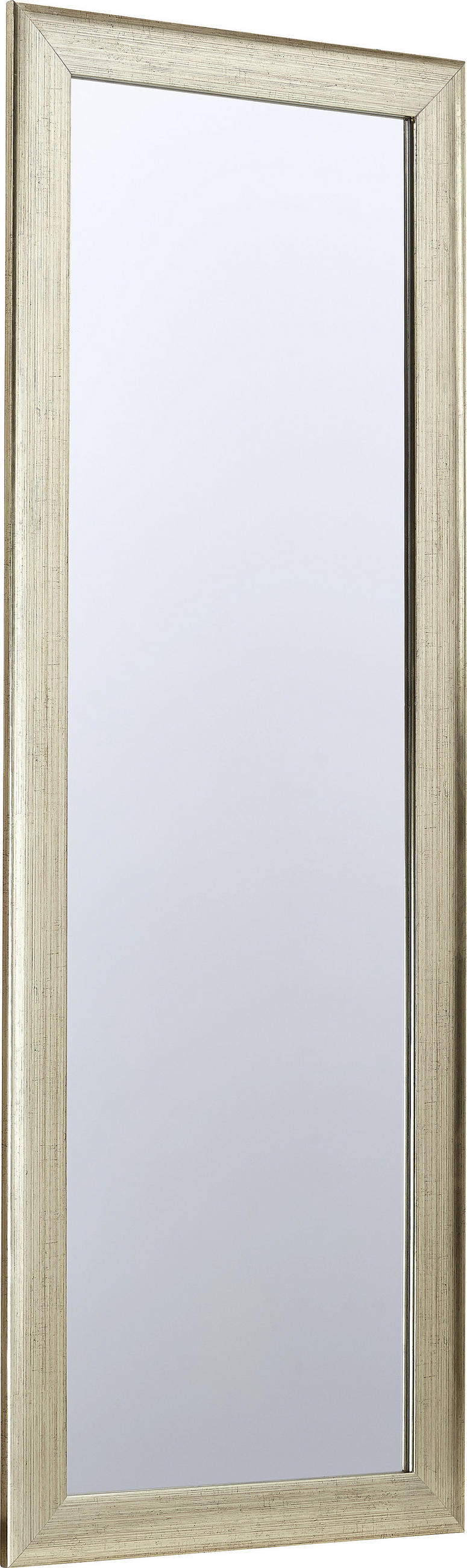 WANDSPIEGEL 50/140/1,80 cm    in rechteckig  - Silberfarben/Goldfarben, LIFESTYLE, Glas/Holz (50/140/1,80cm) - Landscape