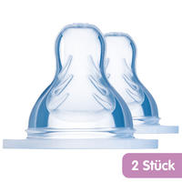 FLÄSCHCHENSAUGER  - Transparent, Basics, Kunststoff (9,5/12,0/5,6cm) - MAM