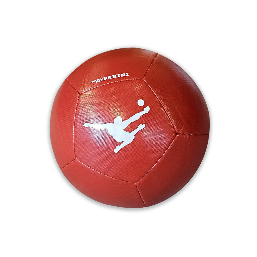 NOGOMETNA ŽOGA - rdeča, Basics, tekstil (20/18/20cm)