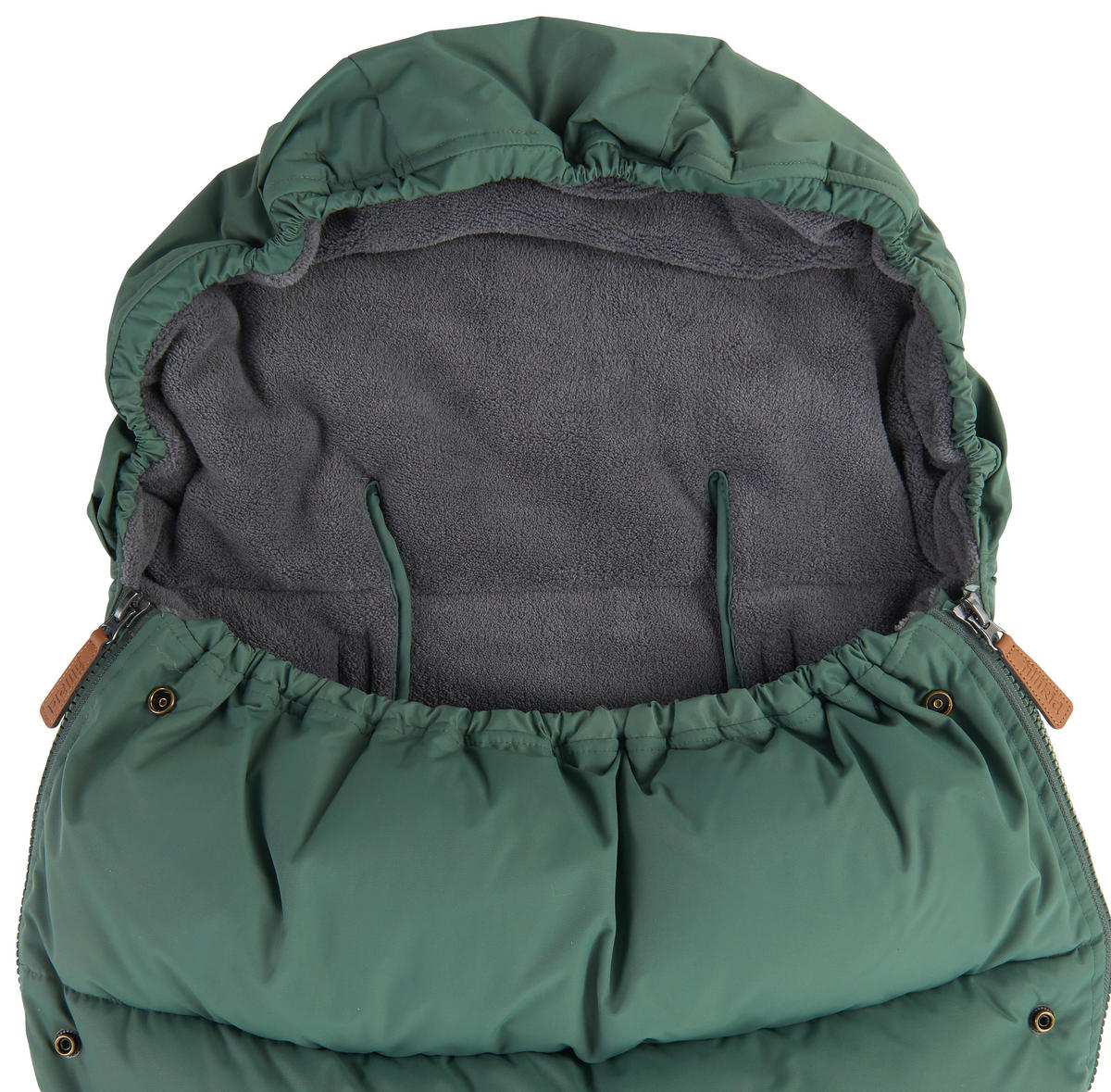 FUSSSACK TRENDY L  - Grün, Basics, Kunststoff/Textil (50/100cm) - Jimmylee