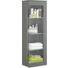 SEITENSCHRANK 40/129,9/30 cm - Chromfarben/Grau, Design, Glas/Holzwerkstoff (40/129,9/30cm) SEITENSCHRANK 40/129,9/30 cm - Chromfarben/Grau, Design, Glas/Holzwerkstoff (40/129,9/30cm)