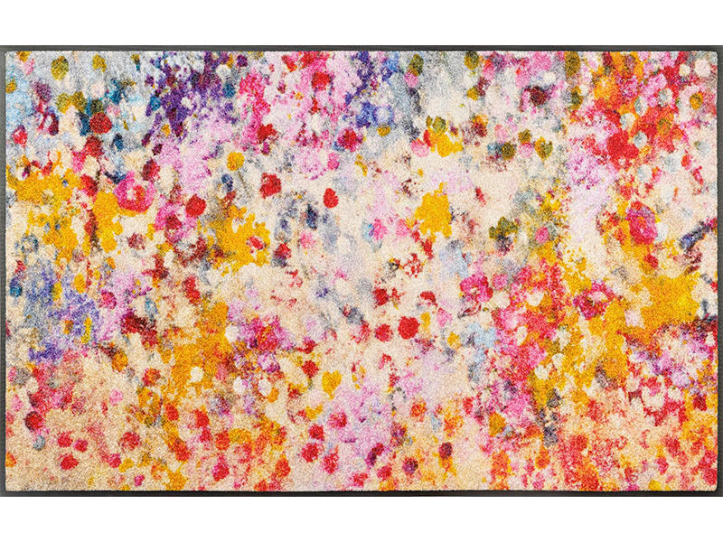FUßMATTE 75/120 cm Wild Summer  - Multicolor, KONVENTIONELL, Kunststoff/Textil (75/120cm) - wash+dry