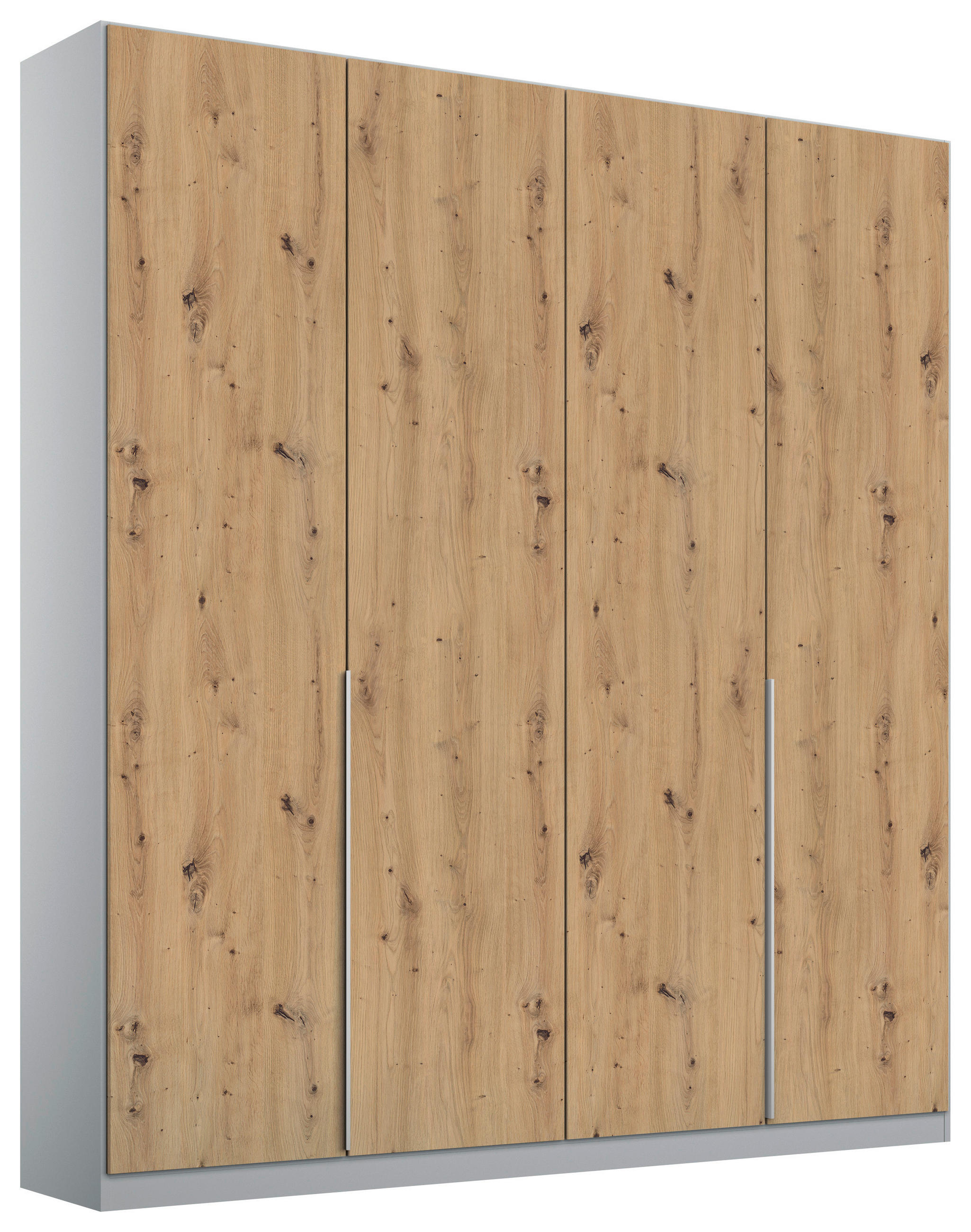 Drehtürenschrank 181 cm Alabama Extra Hellgrau