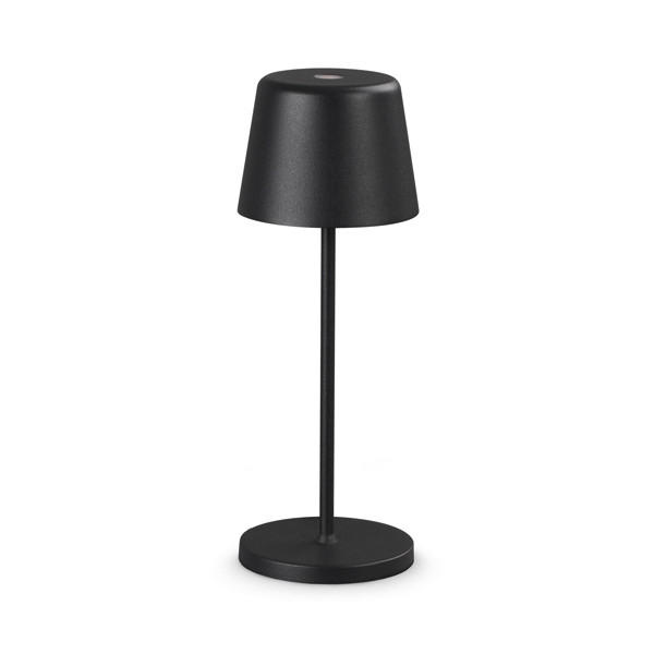 AUßENLEUCHTE 7,5/20,8 cm   - Schwarz, KONVENTIONELL, Metall (7,5/20,8cm) - Ideal Lux