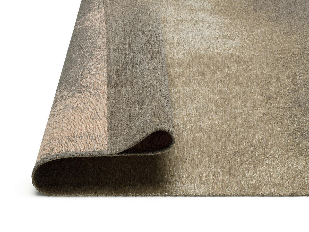 FLACHWEBETEPPICH 68/130 cm Lykaris Dunkelgrau, Dunkelbraun  - Dunkelgrau/Dunkelbraun, Design, Kunststoff/Textil (68/130cm) - Novel