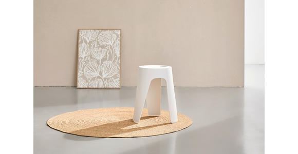 STAPELHOCKER Weiß  - Weiß, Basics, Kunststoff (28/46/28cm) - Carryhome