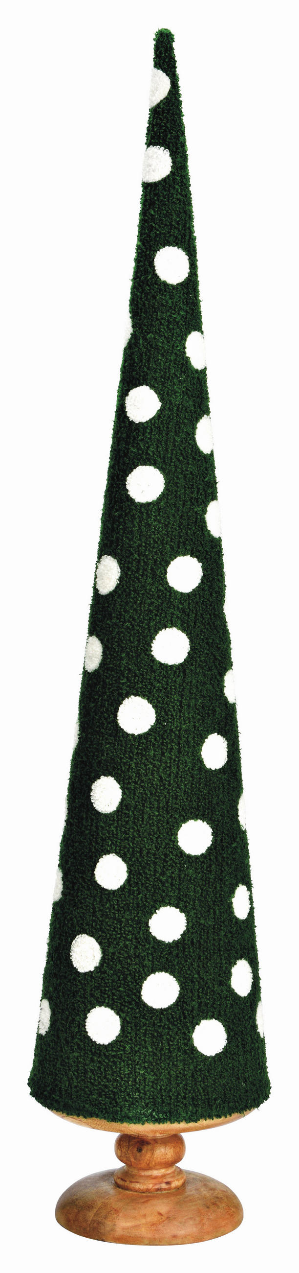 DEKOBAUM - Dunkelgrün, Basics, Holz (16,0/78,0/16,0cm) - X-Mas